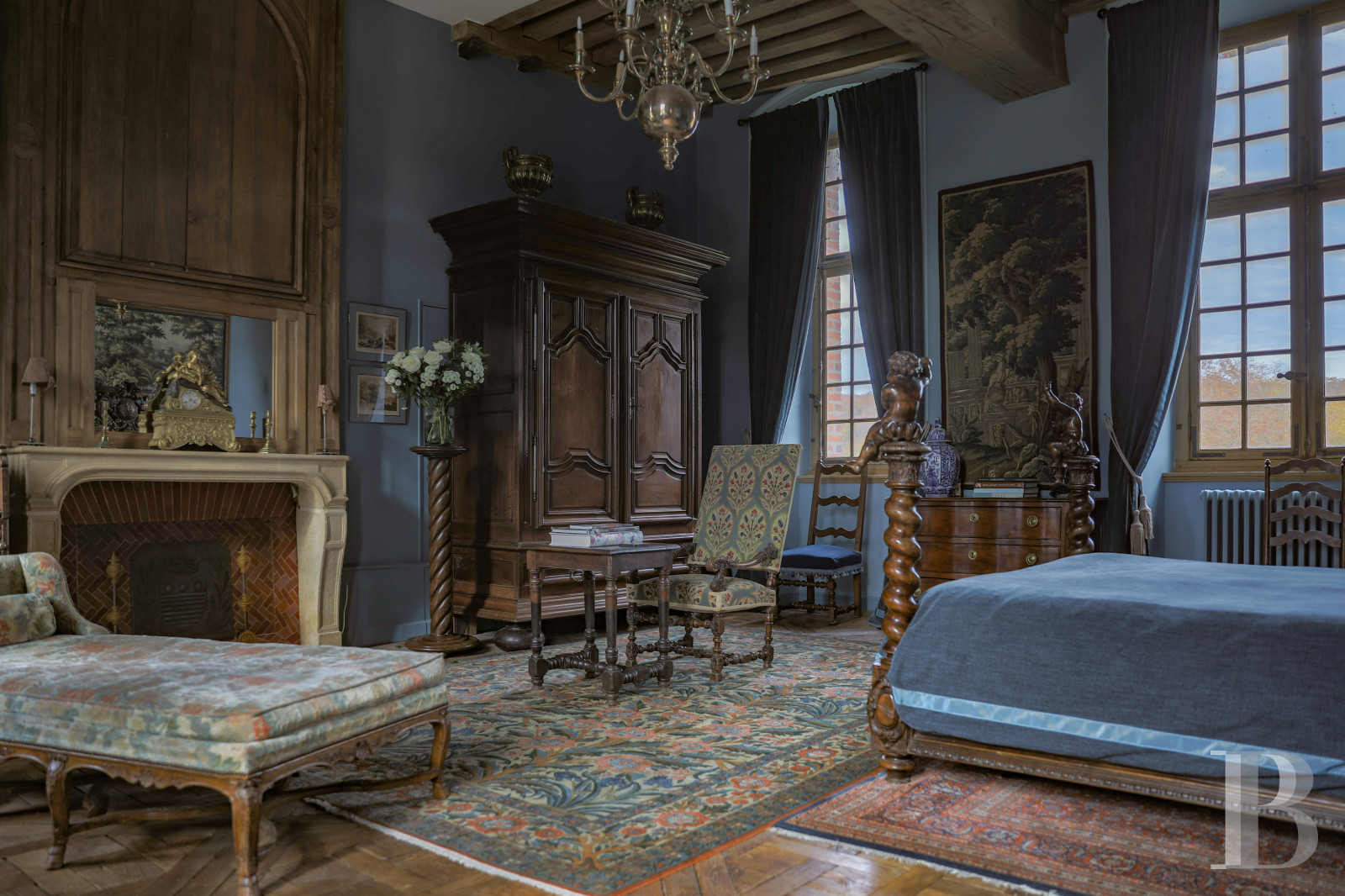 En Eure-et-Loire, à l’ouest de Chartres, un château du 17e dans un parc de 140 ha traversé par l’Eure - photo  n°16